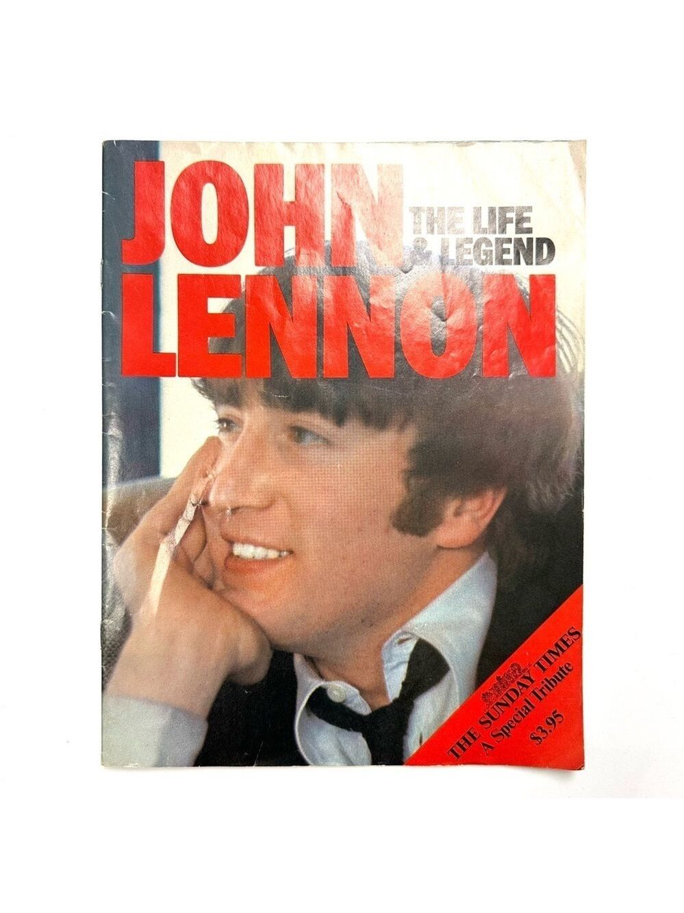 John Lennon glossy special edition Sunday Times London England The Beatles